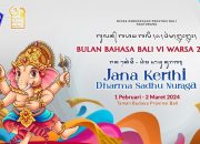 Tema Bulan Bahasa Bali Tahun 2024 : Jana Kerthi – Dharma Sadhu Nuraga